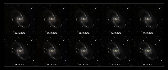 En supernovas kommen og gåen