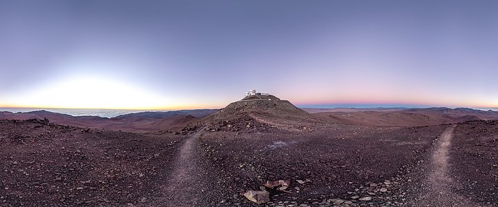 Antarctic Air Visits Paranal