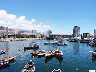 “Caleta de Pescadores” in Antofagasta