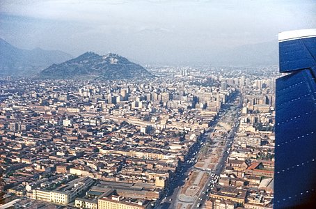 An Aerial View of Santiago