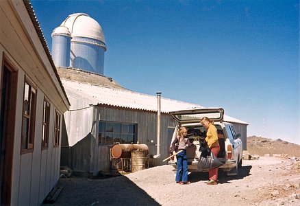 At home at La Silla