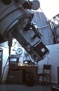Bochum 0.61-metre telescope and control room