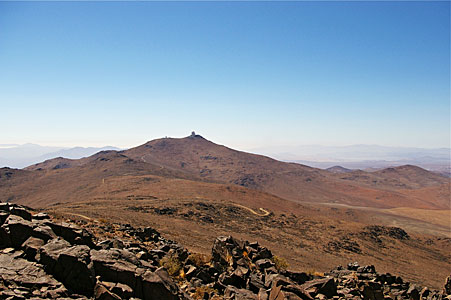 La Silla from Cerro Vizcachas