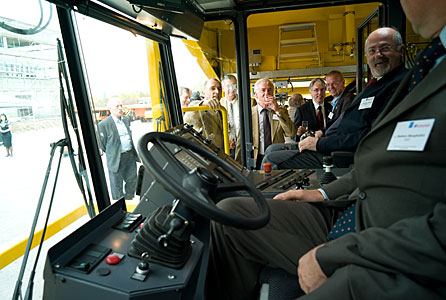 Interior of ALMA Transporter
