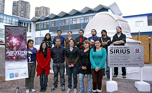 Outreach Group of the Astronomy Institute at Universidad Católica del Norte