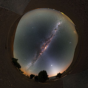 Milky Way at the Residencia