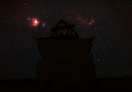 Ultra HD Expedition day 5: Orion and Horsehead Nebula over the VLT