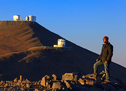 Paranal from the Mountainside