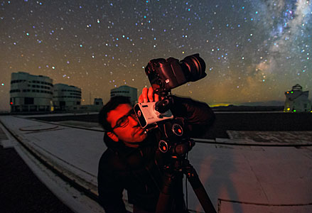 Babak tests Vixen Polarie Star Tracker