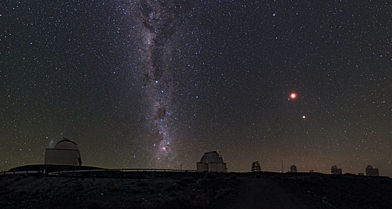 Chilean Night Sky Revealed at La Silla
