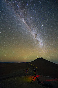 The Milky Way over Cerro Paranal