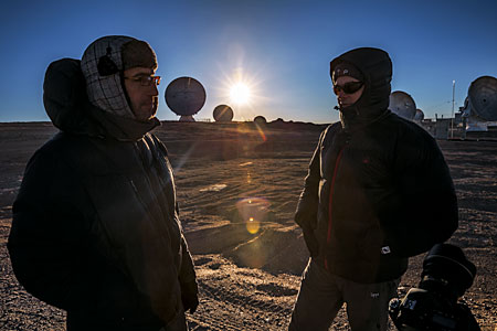 Ultra HD Expedition day 8: on Chajnantor plateau just before sunset