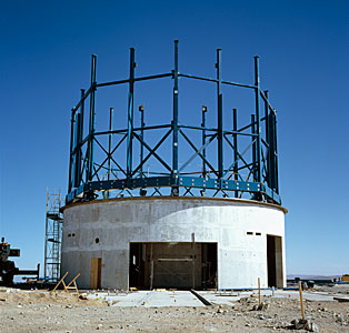 VISTA under construction