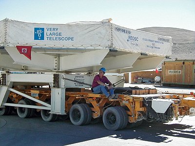 Transporting the VLT Mirror