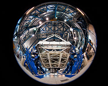 Inside the VLT Yepun Telescope