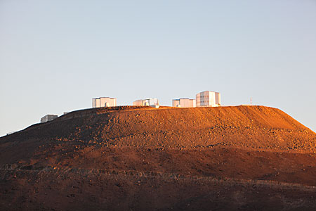 Sunrise at the VLT Platform