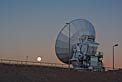 ALMA Antenna and the Moon