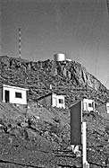 La Silla observatory under construction