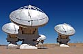 Four of the Stunning ALMA Antennae