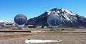 ALMA Antennae with Stunning Mountain Backdrop