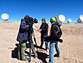 Filming Near ALMA