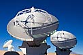 ALMA Antennas at the OSF