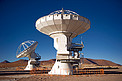 The first ALMA antennas on Chajnantor