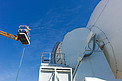 Water testing ALMA antennas