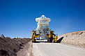 ALMA 7-metre antenna on a transporter