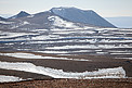 Snow at the Chajnantor plateau