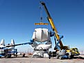 Assembling European antennas