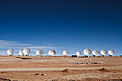 14 Antennas at the ALMA AOS