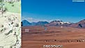 Screenshot of ESO Virtual Tours 360° at the Chajnantor plateau