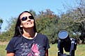 Ganadora del concurso para celebrar el aniversario de ESO “¡Twittea para llegar al VLT!”
