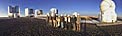 Workshop participants visit the Paranal Observatory