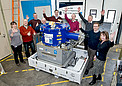 The final ALMA front end leaves for Chile
