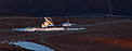 Panoramic view of a sunset over APEX