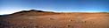 Panorama of the road to Armazones