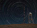 Stars Trails over Armazones