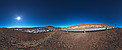 Panoramic of Paranal basecamp