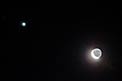 Crescent Moon at night