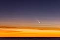 Comet Streaking Across the Sky