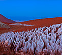 Icy outcrops