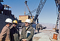 The ESO 3.6-metre telescope Under Construction