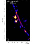 SIMBA image of the infrared source IRAS 17175-3544