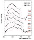 Visual Spectra of Hypernova in GRB 030329