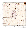XMM-Newton Contour Map Overlaid on a CFHT I-band image