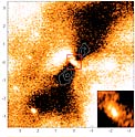 Silhouette disc seen in M 17