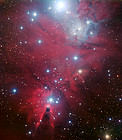 Mounted image 41: NGC 2264 and the Christmas Tree cluster
