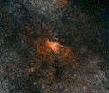 Digitized Sky Survey Image of the Eagle Nebula